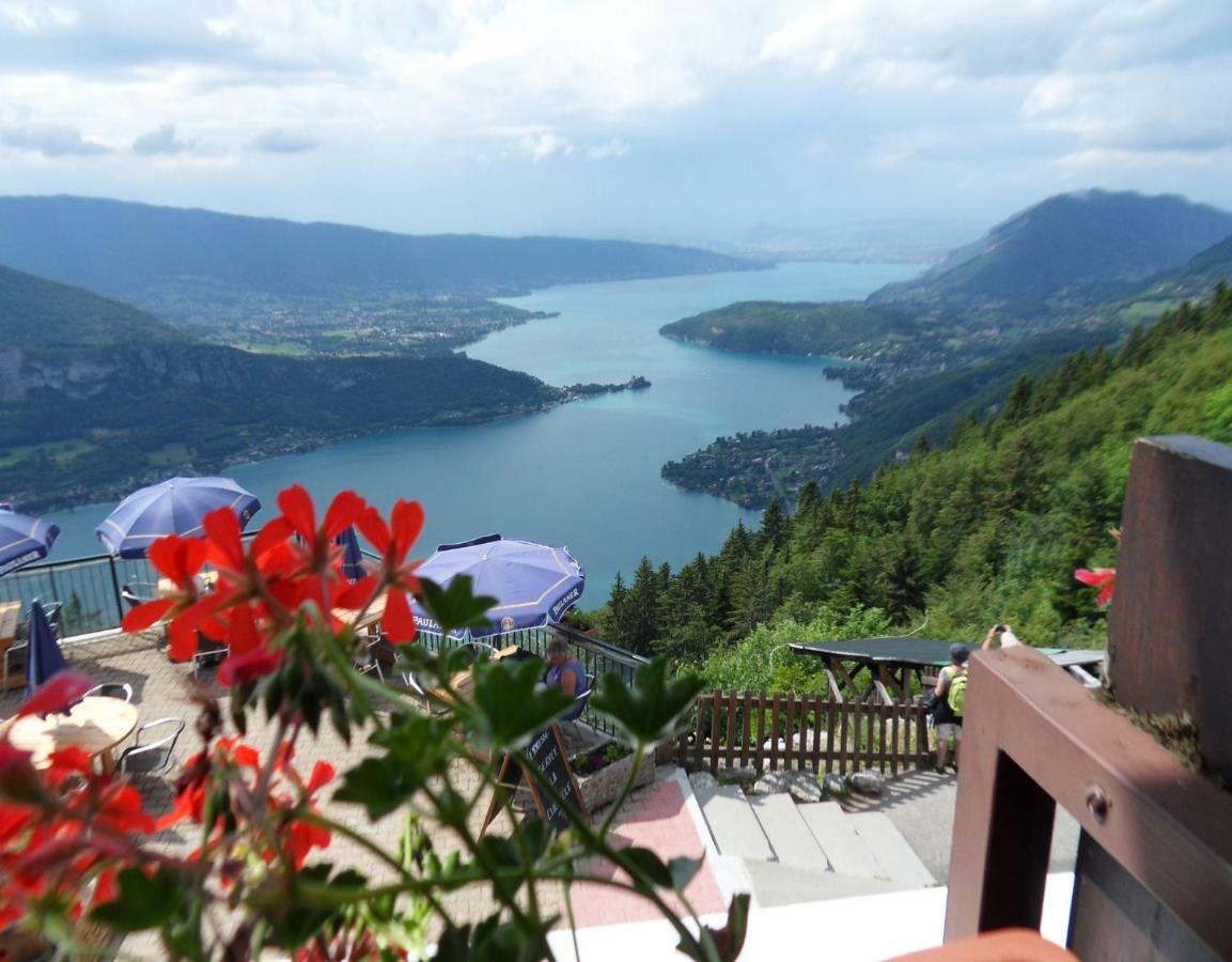 Lac D'Annecy-Col De La Forclaz Montmin Exterior foto